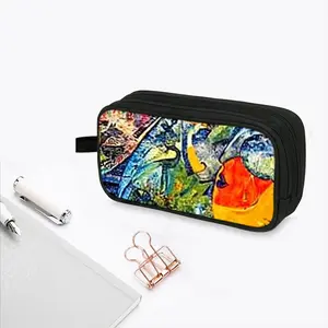 Berenice Fragment Q Pencil Case Bags (Bilayer)