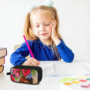 Red And Blue Pencil Case Bags (Bilayer)