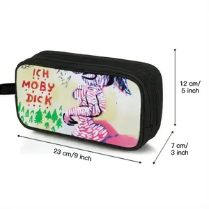 Ich Moby Dick Pencil Case Bags (Bilayer)