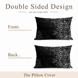 Bigin Gray Polyester Pillow (Rectangle, Multi-Size)