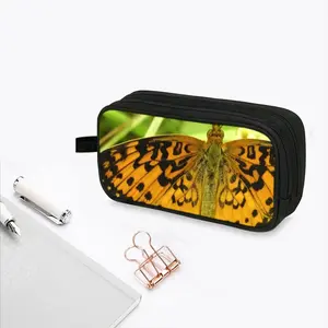 Beautiful New Hampshire Butterfly Pencil Case Bags (Bilayer)