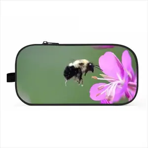 Bee Full Of Pollen Pencil Case Bags (Bilayer)