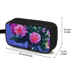 Peonies Pencil Case Bags (Bilayer)