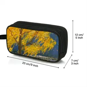 Golden Rain Pencil Case Bags (Bilayer)