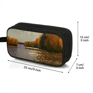 Autumn On Volga Pencil Case Bags (Bilayer)