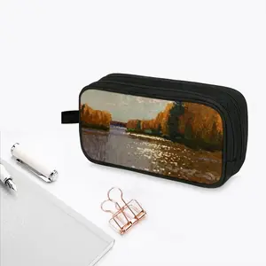 Autumn On Volga Pencil Case Bags (Bilayer)