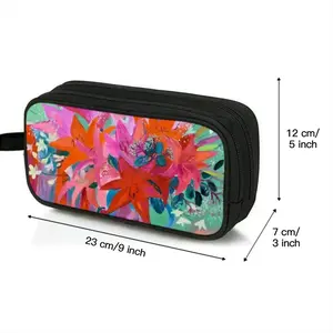 Lilies In A Vase Pencil Case Bags (Bilayer)