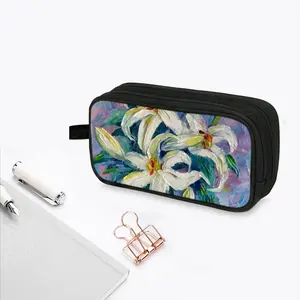 Lilies Pencil Case Bags (Bilayer)