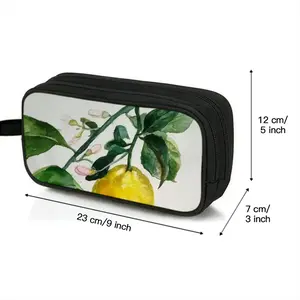 Lemon Branch Pencil Case Bags (Bilayer)