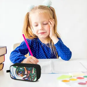 Closed Circle Pencil Case Bags (Bilayer)