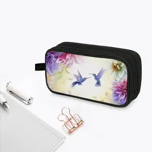 Birds In Love Pencil Case Bags (Bilayer)