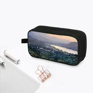 Sunset In Crete Greece Pencil Case Bags (Bilayer)