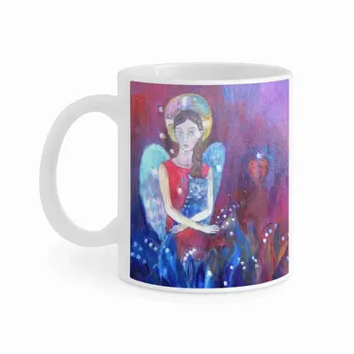 Angel With Cat Mug Cup