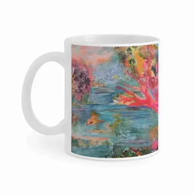 Alligator In Plastic River Mug Cup