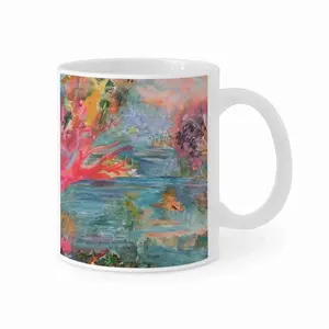 Alligator In Plastic River Mug Cup