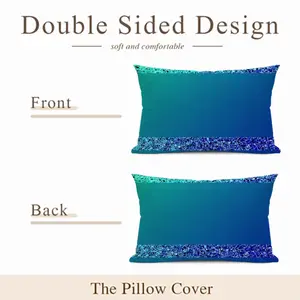 Blank Stare Polyester Pillow (Rectangle, Multi-Size)