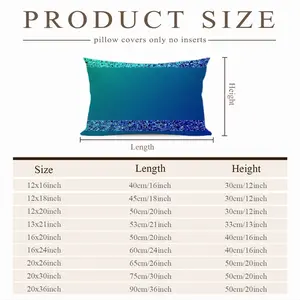 Blank Stare Polyester Pillow (Rectangle, Multi-Size)