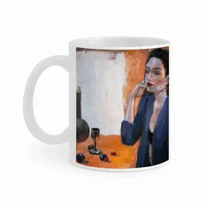 What Is The Woman Thinking Mug Cup