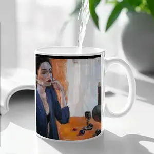 What Is The Woman Thinking Mug Cup