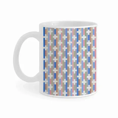 White Crosses Mug Cup