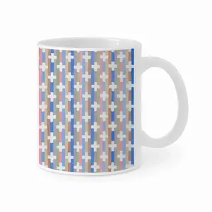 White Crosses Mug Cup