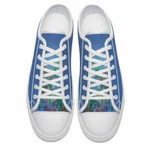 Men Field Of Blossoms Retro Canvas Shoes