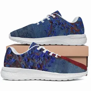 Men Trees With Blue Leaves Popcorn Shoes