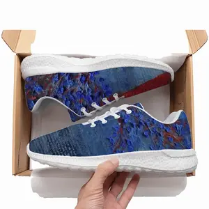 Men Trees With Blue Leaves Popcorn Shoes