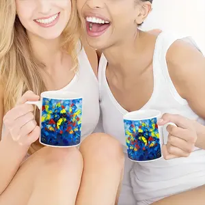 Beautiful Floral Mug Cup