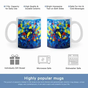 Beautiful Floral Mug Cup