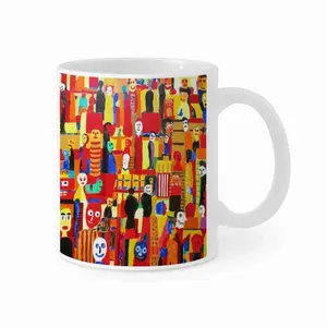 Supermarket Scene Mug Cup