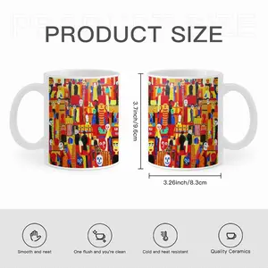 Supermarket Scene Mug Cup