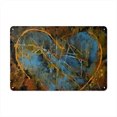 Energy Of Life Retro Iron Painting (Horizontal)