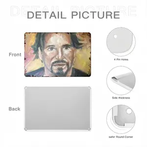 Al Pacino Retro Iron Painting (Horizontal)