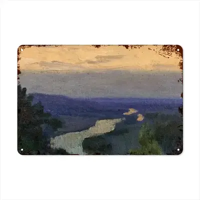 Evening Retro Iron Painting (Horizontal)