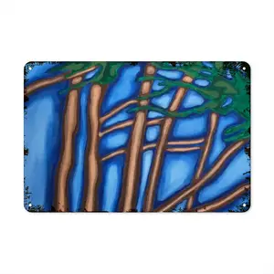 Cypress Retro Iron Painting (Horizontal)