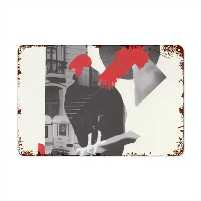 Wwf California Condor Retro Iron Painting (Horizontal)