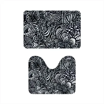 Flowers Toilet Mats (Multi-Size)