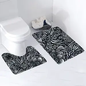 Flowers Toilet Mats (Multi-Size)