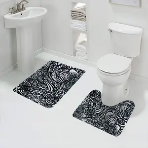 Flowers Toilet Mats (Multi-Size)