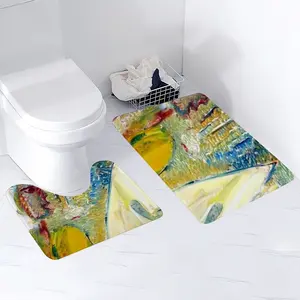 Kenya Fragment Toilet Mats (Multi-Size)