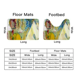 Kenya Fragment Toilet Mats (Multi-Size)