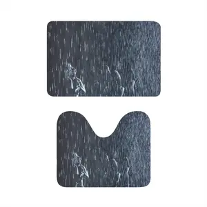 Lara In The Rain Toilet Mats (Multi-Size)