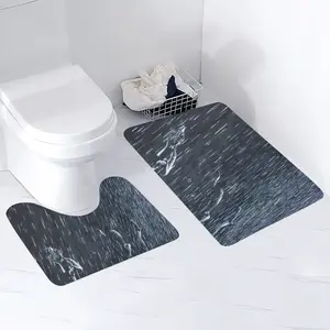 Lara In The Rain Toilet Mats (Multi-Size)