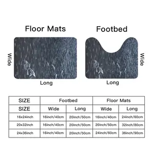 Lara In The Rain Toilet Mats (Multi-Size)