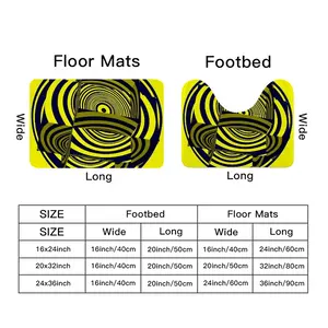 Abunai (Warning) Toilet Mats (Multi-Size)