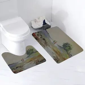 When Friends Meet Toilet Mats (Multi-Size)