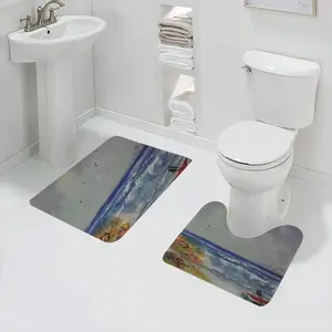 Resting On The Beach Toilet Mats (Multi-Size)