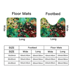 Echo Of Summer Toilet Mats (Multi-Size)