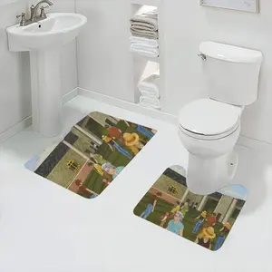 Going Nowhere Fast Toilet Mats (Multi-Size)